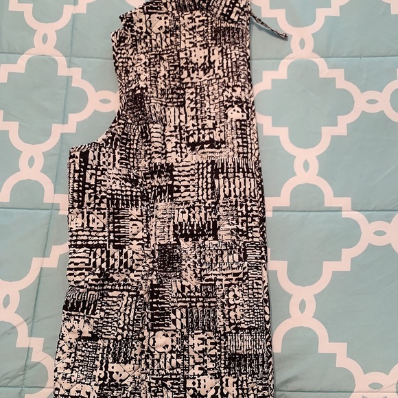 Winter Vest / black and white - Picture 3 of 7